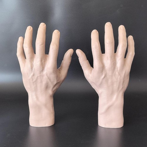 Pieces male hand model left - pieces,