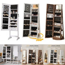 360° Swivel Jewelry Cabinet