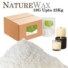 Soy Wax/Soya 100% Pure Candle Making Wax Natural Flakes Clean Burning WHITE UK