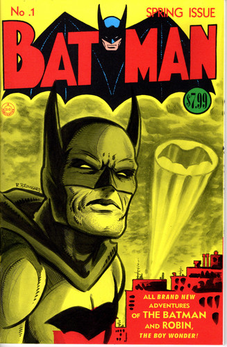 Batman original sketch - batman, cover