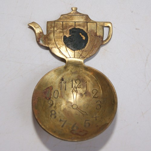 Vintage brass tea - vintage,