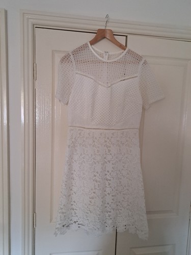 Reiss heather bordilace dress - reiss,