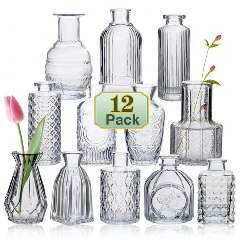 Glass bud vase - bud, of