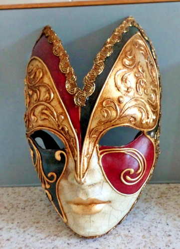 Venetian masquerade mask - venetian,
