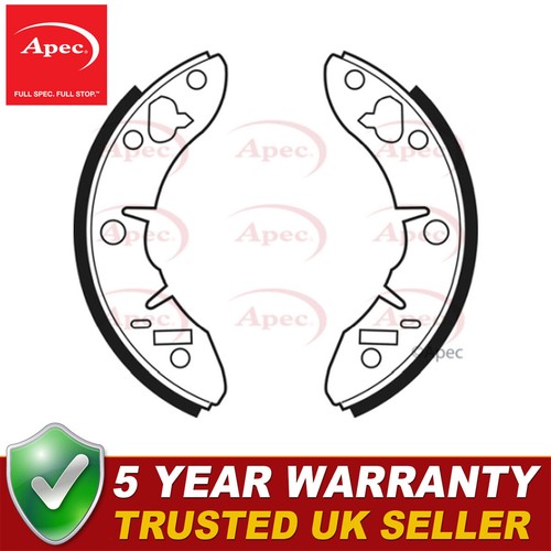 Apec front brake shoes set - apec,