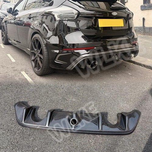 Carbon fiber rear - fiber, diffuser