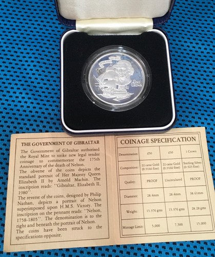 1980 silver proof crown - 1980,