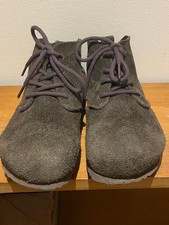 Birkenstock Brown  Suede Leather Boots Size 39 UK 6 Narrow fit