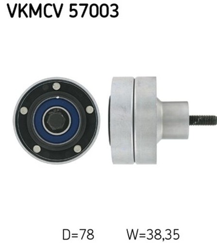 Fits skf vkmcv 57003 tensioner - vkmcv,