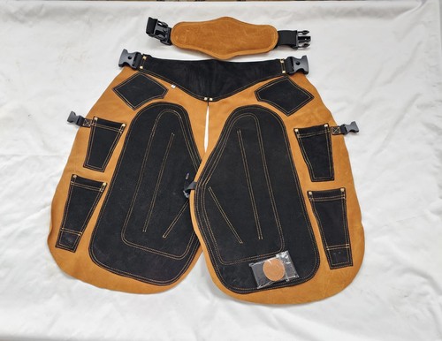 Leather farrier apron - leather,