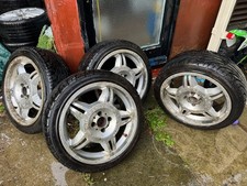 BMW E30 M3 Chrome 4lug 5spoke