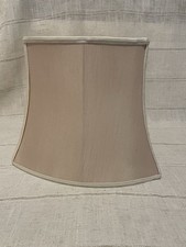 COUNTRY HOUSE RECTANGULAR IVORY CREAM CLASSIC TABLE LAMPSHADE