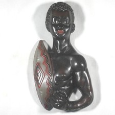 Large Chalkware African