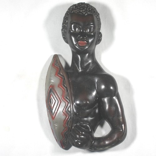 Large chalkware african - chalkware,