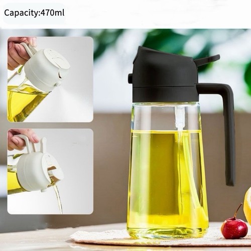Glass oil spray pour - spray, bottle