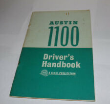 Austin 1100 Driver’s Handbook Pre-owned