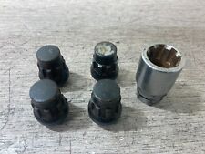 JAGUAR XF 2009 LOCKING WHEEL NUTS BOLTS SET WITH KEY