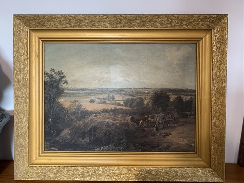 Antique framed john constable - antique,