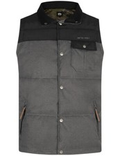 Animal Noah Gilet in Charcoal