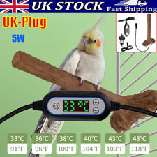 UK Plug Heated Bird Perches 5W