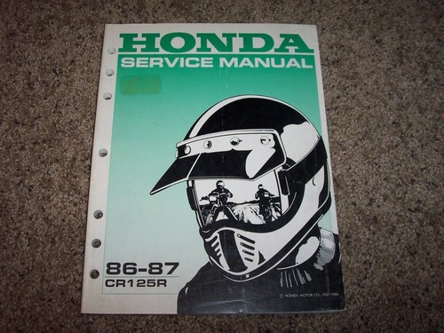 1986 1987 honda cr125r - 1987,
