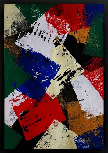 Colourful modern abstract - abstract, a3