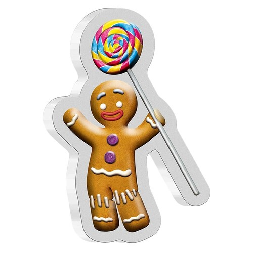 2021 niue gingerbread man - 2021, $2