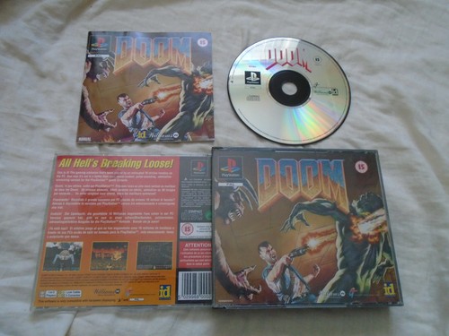 Doom ps1 rare - doom,