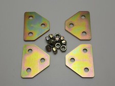 FORD CAPRI DOOR HINGE PLATES MK2 MK3 2.0s 3.0s 2.8i 280 BROOKLANDS GHIA LASER RS
