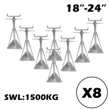 Static Caravan Axle Stands