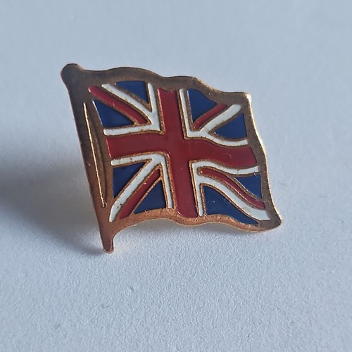 Union jack flag pin - gb, badge
