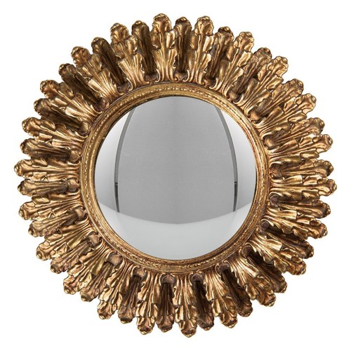 20cm gold convex wall - 20cm, mirror
