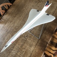 Space Models 60cm Concorde Plane With Stand