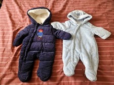 Boys Snowsuit 3-6months X2