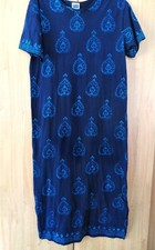 Penny Plain 100% Cotton Blue