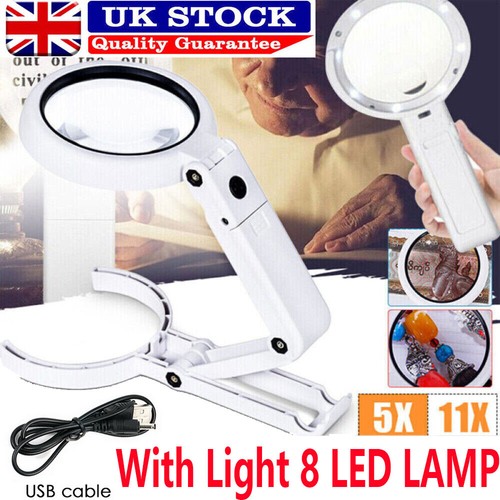 Large magnifying glass with - magnifying,