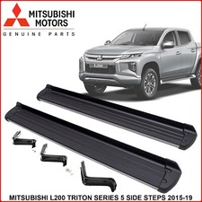 BLACK RUNNING BOARD SIDE STEPS