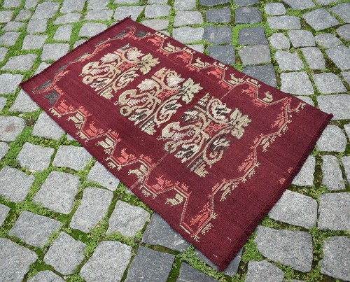 Vintage turkish rug x - rug,