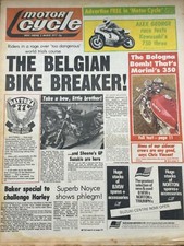 Motor Cycle - 5 March 1977 - Morini 350, Kawasaki 750 Three - Vintage Newspaper