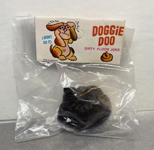 Vintage novelty joke fake dog - vintage,