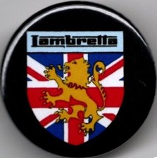LAMBRETTA SHIELD Pin Button