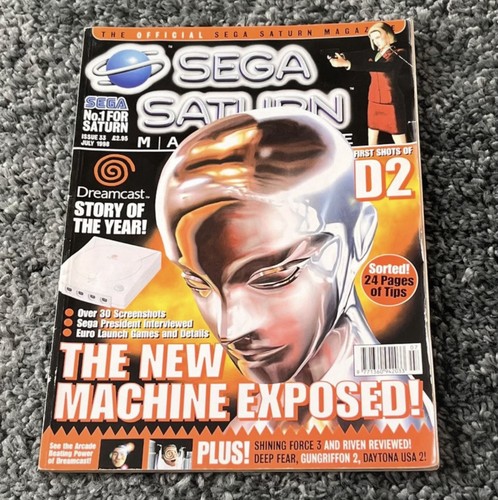 Sega saturn magazine - magazine, 1998