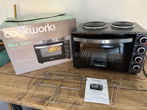 New cookworks 28l 2500w mini - new,