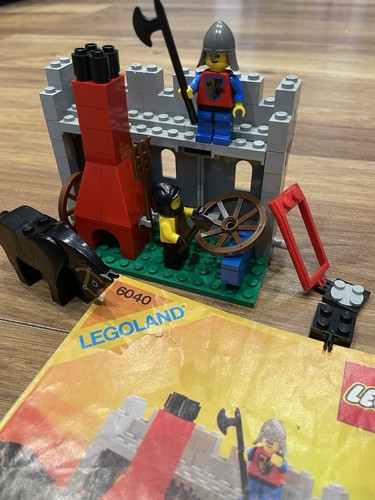 Lego 6040 blacksmith - lego, shop-