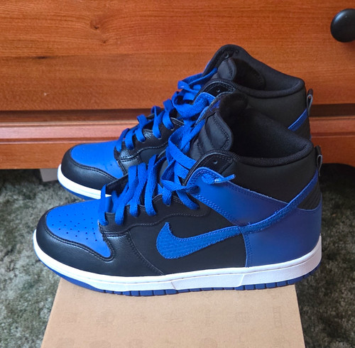 Nike dunk high black - nike, black/old
