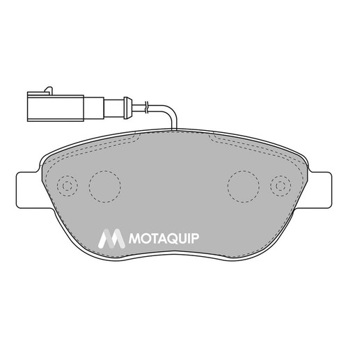 Brake pads set - brake, bravo