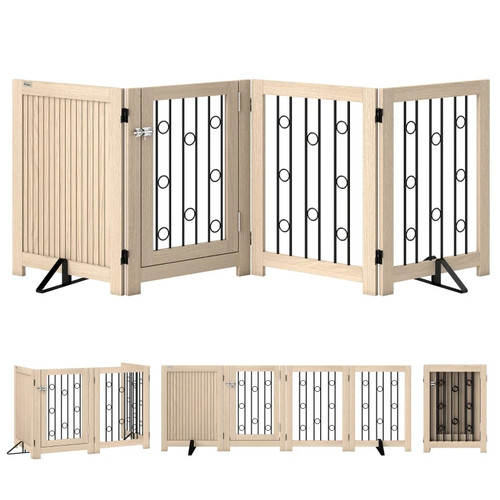 Freestanding pet gate - freestanding, panel
