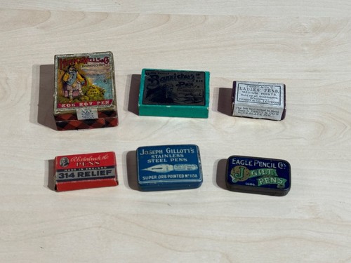 Antique vintage boxes of - x,