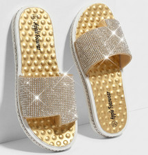 Ladies Womens Sliders Sandals
