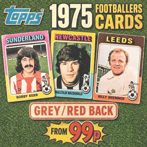 Topps footballers 1975 - footballers,